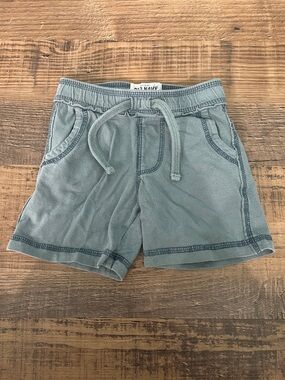 Old Navy Slate Blue Drawstring Knit Shorts